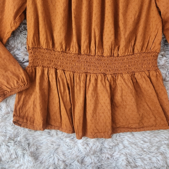 Universal Thread Rust Blouse - Picture 3 of 11
